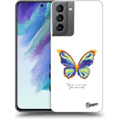 Picasee silikonové Samsung Galaxy S21 FE 5G - Diamanty White černé – Zbozi.Blesk.cz