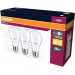 Osram 3PAK LED žárovka LED A60 E27 8,5W = 60W 806lm 2700K Teplá bílá Value – Sleviste.cz