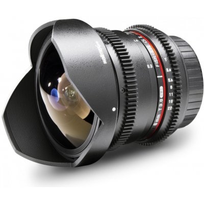 Walimex Pro 8mm T3,8 Fisheye II Video APS-C Nikon F – Zboží Mobilmania