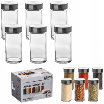 5five Nádoby na koření Simply Smart 6 ks – Sleviste.cz