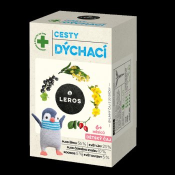 Leros cesty dýchací 20 x 2 g