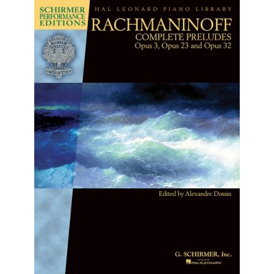 Rachmaninoff Complete Preludes Opus 3, 23 and 32 pro klavír 990062