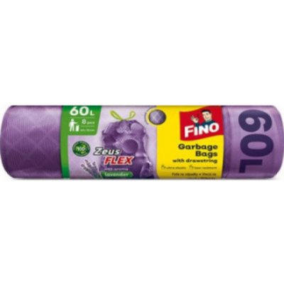 Fino pytle Zeus Flex Lavender zatahovací 35 µm 60 l 8ks – Zboží Mobilmania