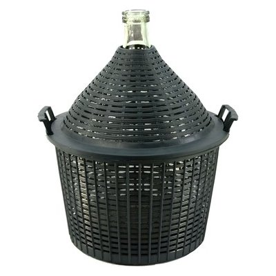 Demižon skleněný v plastu 5L (balík max.6ks) – Sleviste.cz