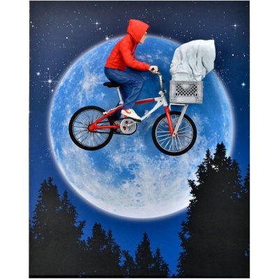 NECA E.T. Mimozemšťan & Elliott on Bicycle 13 cm – Zboží Mobilmania