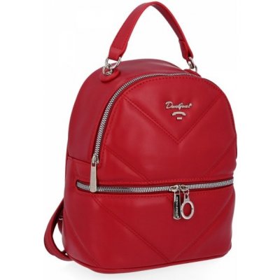 David Jones dámská kabelka batůžek červená 6613-2 – Zboží Mobilmania