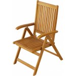 Livarno Home Polohovací křeslo Sevilla, akácie – Sleviste.cz