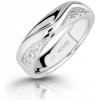 Prsteny Modesi stříbrný prsten se zirkony M16026