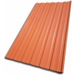 Blachotrapez T18 Plus 0,5 x 1173 x 2000 mm Pladur Premium TK cihlově červená 1 ks – Hledejceny.cz