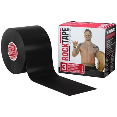 RockTape Kineziologické tejpy Classic černá 5 cm x 5 m – Zboží Dáma