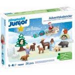 JUNIOR Adventní kalendář Zasněžené Vánoce PLAYMOBIL 70297 – Zboží Dáma