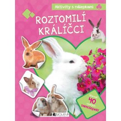 Aktivity s nálepkami: Roztomilí králíčci - Nakladatelství Fragment