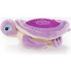 Hračka pro nejmenší Zopa plyšová hračka želva s projektore fialová
