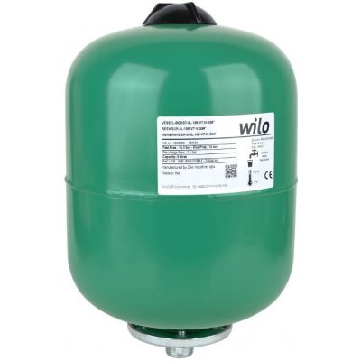 Vertikální membránová tlaková nádoba Wilo VESSEL BOOST 24L (4223285) – Hledejceny.cz