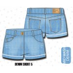 Minoti KG Dshort 5 kraťasy dívčí džínové s elastenem modrá – Zboží Dáma