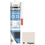 Ceresit CS 25 sanitární silikon 280 g pergamon – Zboží Mobilmania