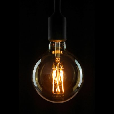 Segula LED žárovka globe E27G125 5W2200K zlatá dim – Hledejceny.cz