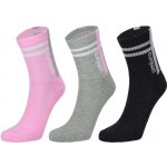 Umbro Striped Sports Socks Jnr 3 Pack dětské ponožky,šedá – Zboží Mobilmania