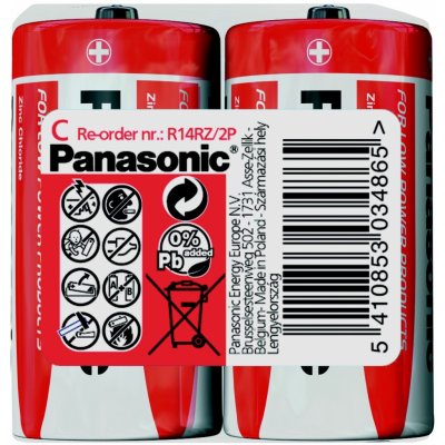 Panasonic Red Zinc C 2ks 00123622 – Zboží Mobilmania