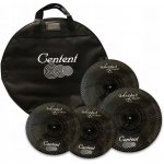 Centent Black Silent Cymbal Set 14", 16", 18", 20", Bag – Zboží Mobilmania