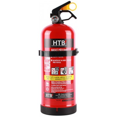 HTB práškový 2kg s revizí 13A/89B/C 16205 – Zboží Dáma