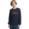 Dětské tričko Quiksilver Omni Lockup LS BYJ0 Navy Blazer