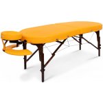 Fabulo USA Dřevěný masážní stůl Fabulo DIABLO Oval Set 192 x 76 cm žlutá 192 x 76 cm – Sleviste.cz