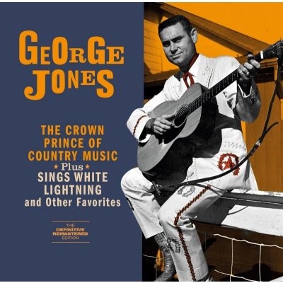 George Jones - Crown Prince Of Country Music + Sings White Lightning + 6 Bonus Tracks CD – Zboží Mobilmania