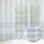 Záclona s olůvkem vzor Pruhy ZAC-008 výška 250 cm Pouze metráž – Hledejceny.cz