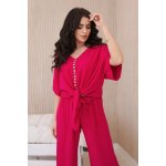 Kesi souprava Kandy halenka + kalhot růžová tmavě – Hledejceny.cz