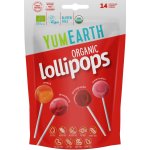 YumEarth BIO Ovocná lízátka meloun jahoda broskev granátové jablko 14 ks 85 g – Hledejceny.cz