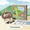 Živá vzdělávací sada MiDeer Vykopávání dinosaurů Triceratops