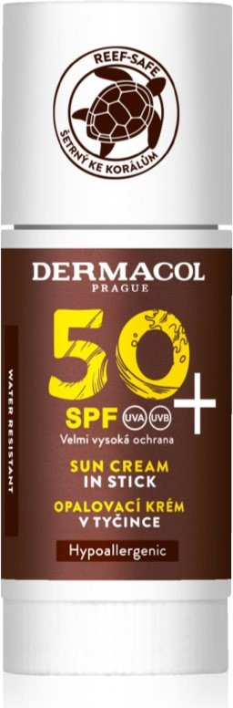 Dermacol Opalovací krém v tyčince SPF50+ 24g