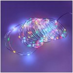 Baterie Centrum LED venkovní řetěz 100xLED/3xAA 5,45 m IP44 multicolor 028 0000619 – Hledejceny.cz