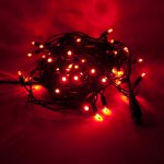 decoLED LED světelný řetěz 5m červená 50 diod – Hledejceny.cz