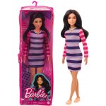 Barbie Modelka 147 pruhované šaty – Zboží Dáma