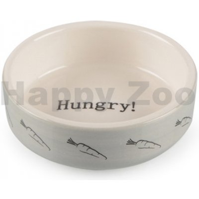 Tommi Keramická miska Hungry pro malé hlodavce šedobílá 3 x 8,5 cm – Zboží Mobilmania