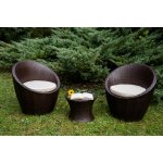 Bello Giardino Zahradní nábytek z ratanu sestava MODICO tmavě hnědá – Zboží Dáma