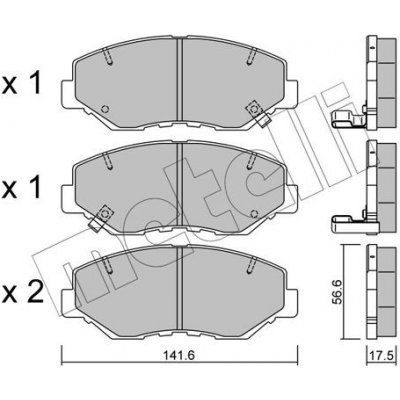 KLOCKI HAM.HONDA CR-V 02-06