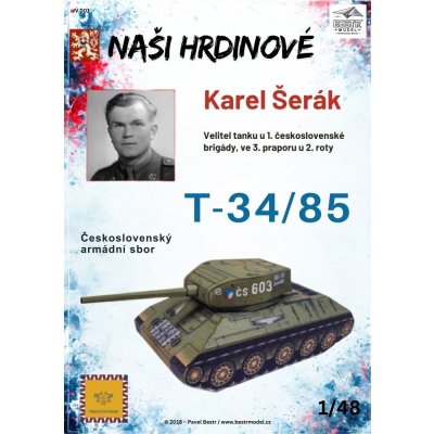 Bestr model T-34/85 (Karel Šerák) – Zboží Dáma