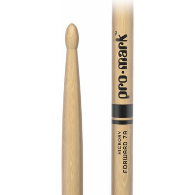 ProMark Classic Forward 7A Hickory Drumstick Oval Wood Tip – Zboží Mobilmania