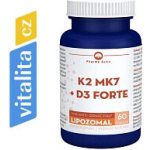 Pharma Activ Lipozomal K2 MK7 + D3 forte 60 tobolek – Hledejceny.cz