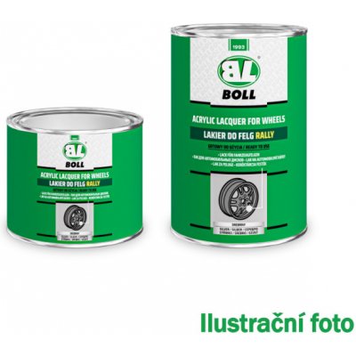 BOLL Barva na ráfky kol RALLY černá matná 1000 ml 001430 | Zboží Auto