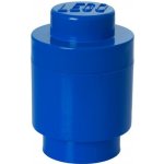 LEGO® úložný box kulatý 12,3 x 18,3 cm modrá – Zboží Dáma