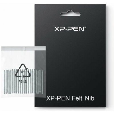 XPPen Náhradní plstěné hroty 20ks ACTPH10B – Hledejceny.cz