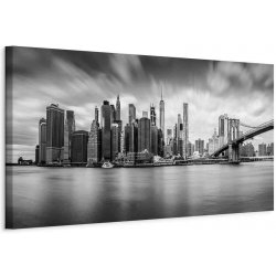 Artgeist Obraz - New York: Stylové město Velikost (šířka x výška): 120x40 cm, Provedení: Premium Print