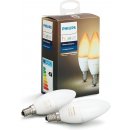 Philips Hue White Ambiance E14 6W B39 2 ks