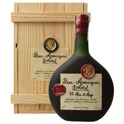 Armagnac-Delord Millésimés 70 Ans d´age 0,7 l (dřevěný obal) – Zbozi.Blesk.cz