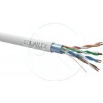 Solarix SXKL-5E-FTP-PVC-GY CAT5e FTP PVC, 305m, šedý – Hledejceny.cz