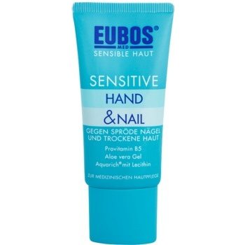 Eubos Sensitive intenzivní péče o suchou a popraskanou pokožku rukou a křehké nehty (Provitamin B5, Aloe Vera Gel & Aquarich with Lecithin) 50 ml